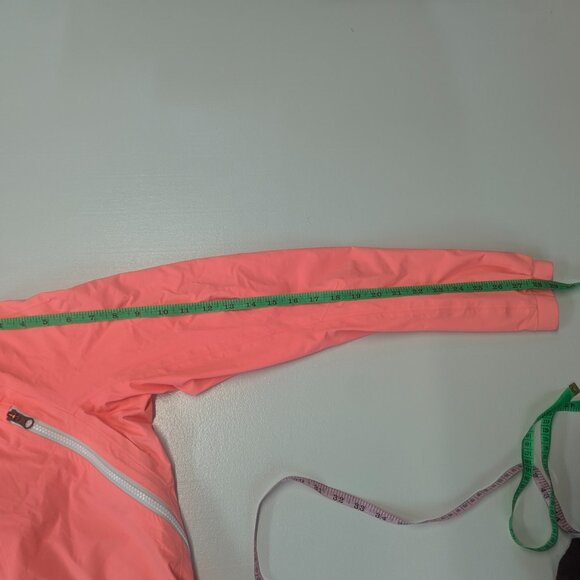 Lululemon Size 4 Rise And Shine Jacket in Pop Orange + Free Tote Bag - Picture 8 of 16